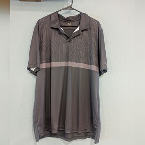 Oakley Men's Gray Polo Shirt